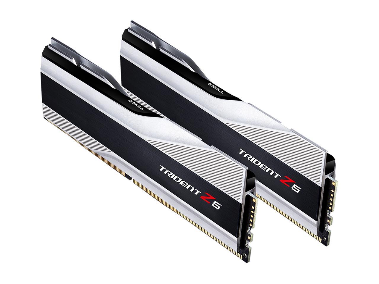 G.SKILL Trident Z5 Series 32GB (2 x 16GB) 288-Pin PC RAM DDR5 5600 Intel XMP 3.0 Desktop Memory Model F5-5600U3636C16GX2-TZ5S