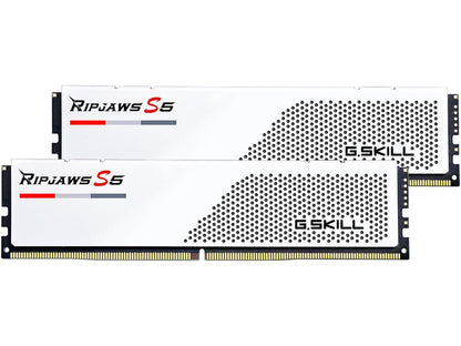 G.SKILL Ripjaws S5 Series 32GB (2 x 16GB) DDR5 5600 Intel XMP 3.0 Desktop Memory Model F5-5600J3636C16GX2-RS5W