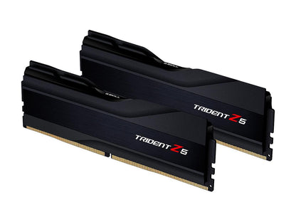 G.SKILL Trident Z5 Series 32GB (2 x 16GB) 288-Pin PC RAM DDR5 6000 Intel XMP 3.0 Desktop Memory Model F5-6000J4040F16GX2-TZ5K