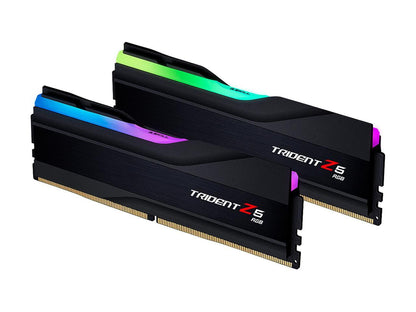 G.SKILL Trident Z5 RGB Series 32GB (2 x 16GB) DDR5 5600 Intel XMP 3.0 Desktop Memory Model F5-5600J4040C16GX2-TZ5RK
