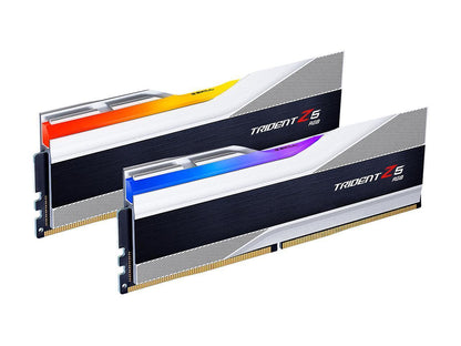 G.SKILL Trident Z5 RGB Series 32GB (2 x 16GB) 288-Pin PC RAM DDR5 6000 Intel XMP 3.0 Desktop Memory Model F5-6000J3636F16GX2-TZ5RS