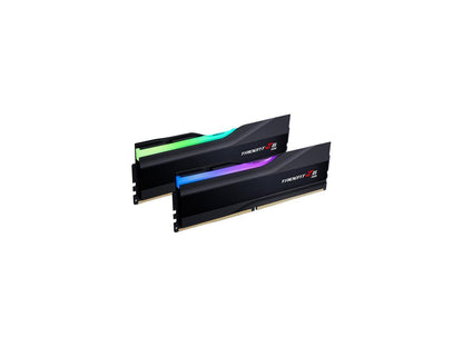 G.SKILL Trident Z5 RGB Series 32GB (2 x 16GB) 288-Pin PC RAM DDR5 6000 Intel XMP 3.0 Desktop Memory Model F5-6000J4040F16GX2-TZ5RK