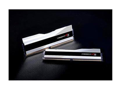 G.SKILL Trident Z5 RGB Series 32GB (2 x 16GB) 288-Pin PC RAM DDR5 6400 Intel XMP 3.0 Desktop Memory Model F5-6400J3239G16GX2-TZ5RS