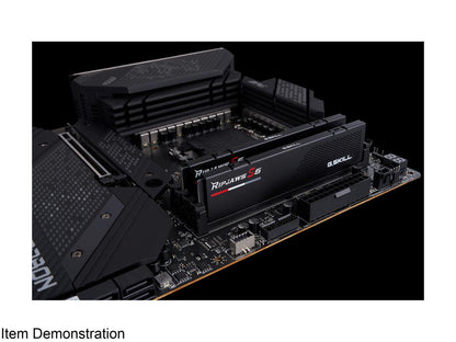 G.SKILL Ripjaws S5 Series 32GB (2 x 16GB) 288-Pin PC RAM DDR5 6000 Intel XMP 3.0 Desktop Memory Model F5-6000J3040F16GX2-RS5K