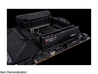 G.SKILL Ripjaws S5 Series 32GB (2 x 16GB) 288-Pin PC RAM DDR5 6000 Intel XMP 3.0 Desktop Memory Model F5-6000J3238F16GX2-RS5K