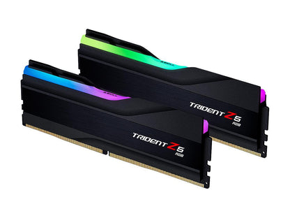 G.SKILL Trident Z5 RGB Series 32GB (2 x 16GB) 288-Pin PC RAM DDR5 5600 Intel XMP 3.0 Desktop Memory Model F5-5600J3036D16GX2-TZ5RK