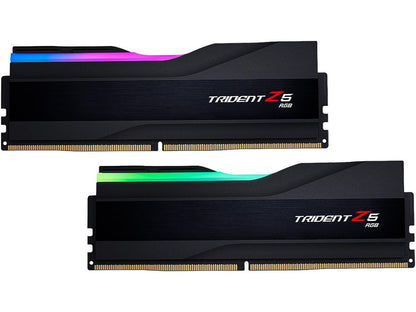 G.SKILL Trident Z5 RGB Series 64GB (2 x 32GB) 288-Pin PC RAM DDR5 5600 Intel XMP 3.0 Desktop Memory Model F5-5600J3636D32GX2-TZ5RK