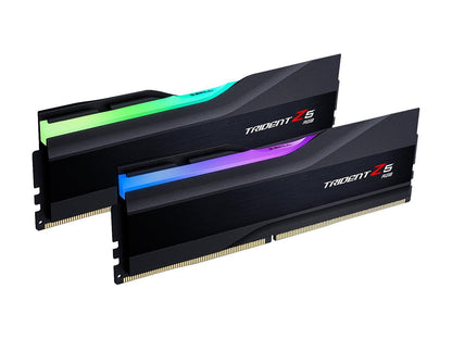 G.SKILL Trident Z5 RGB Series 64GB (2 x 32GB) 288-Pin PC RAM DDR5 6000 Intel XMP 3.0 Desktop Memory Model F5-6000J3040G32GX2-TZ5RK