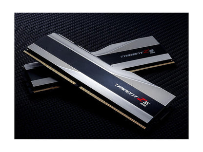 G.SKILL Trident Z5 RGB Series 32GB (2 x 16GB) 288-Pin PC RAM DDR5 6600 Intel XMP 3.0 Desktop Memory Model F5-6600J3440G16GX2-TZ5RS