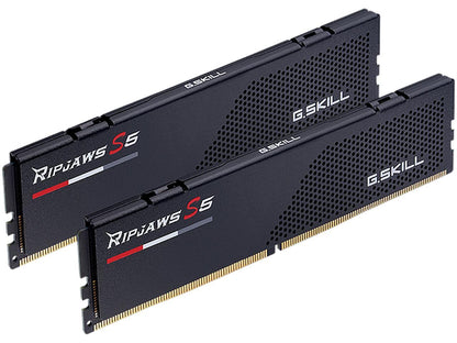 G.SKILL Ripjaws S5 Series 32GB (2 x 16GB) 288-Pin PC RAM DDR5 5200 Intel XMP 3.0 Desktop Memory Model F5-5200J2834F16GX2-RS5K