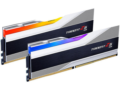 G.SKILL Trident Z5 RGB Series 32GB (2 x 16GB) 288-Pin PC RAM DDR5 5600 Intel XMP 3.0 Desktop Memory Model F5-5600J2834F16GX2-TZ5RS