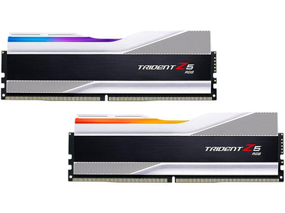 G.SKILL Trident Z5 RGB Series 32GB (2 x 16GB) 288-Pin PC RAM DDR5 5600 Intel XMP 3.0 Desktop Memory Model F5-5600J2834F16GX2-TZ5RS