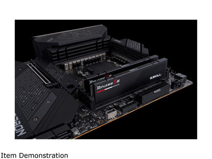 G.SKILL Ripjaws S5 Series 64GB (2 x 32GB) 288-Pin PC RAM DDR5 6000 Intel XMP 3.0 Desktop Memory Model F5-6000J3238G32GX2-RS5K