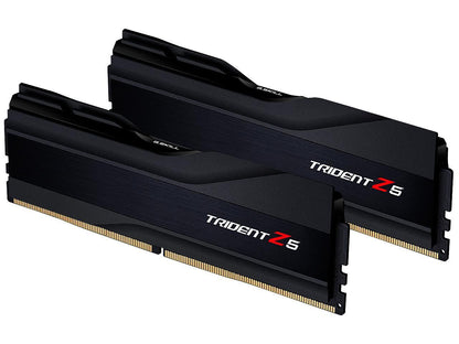G.SKILL Trident Z5 Series 64GB (2 x 32GB) 288-Pin PC RAM DDR5 6000 Intel XMP 3.0 Desktop Memory Model F5-6000J3238G32GX2-TZ5K
