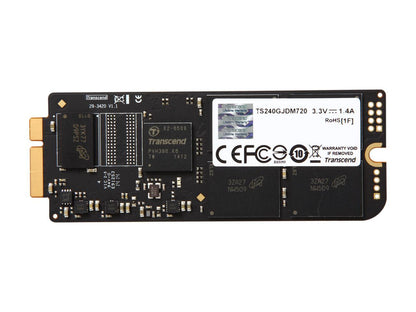 Transcend JetDrive 720 240GB USB 3.0 / SATA 6Gb/s MLC Internal / External Solid State Drive (SSD) TS240GJDM720