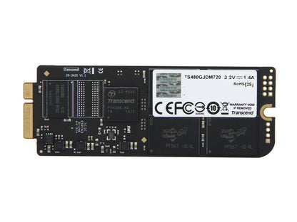 Transcend JetDrive 720 480GB USB 3.0 / SATA 6Gb/s MLC Internal / External Solid State Drive (SSD) TS480GJDM720