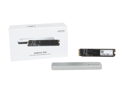 Transcend JetDrive 520 480GB USB 3.0 / SATA 6Gb/s MLC Internal / External Solid State Drive (SSD) TS480GJDM520