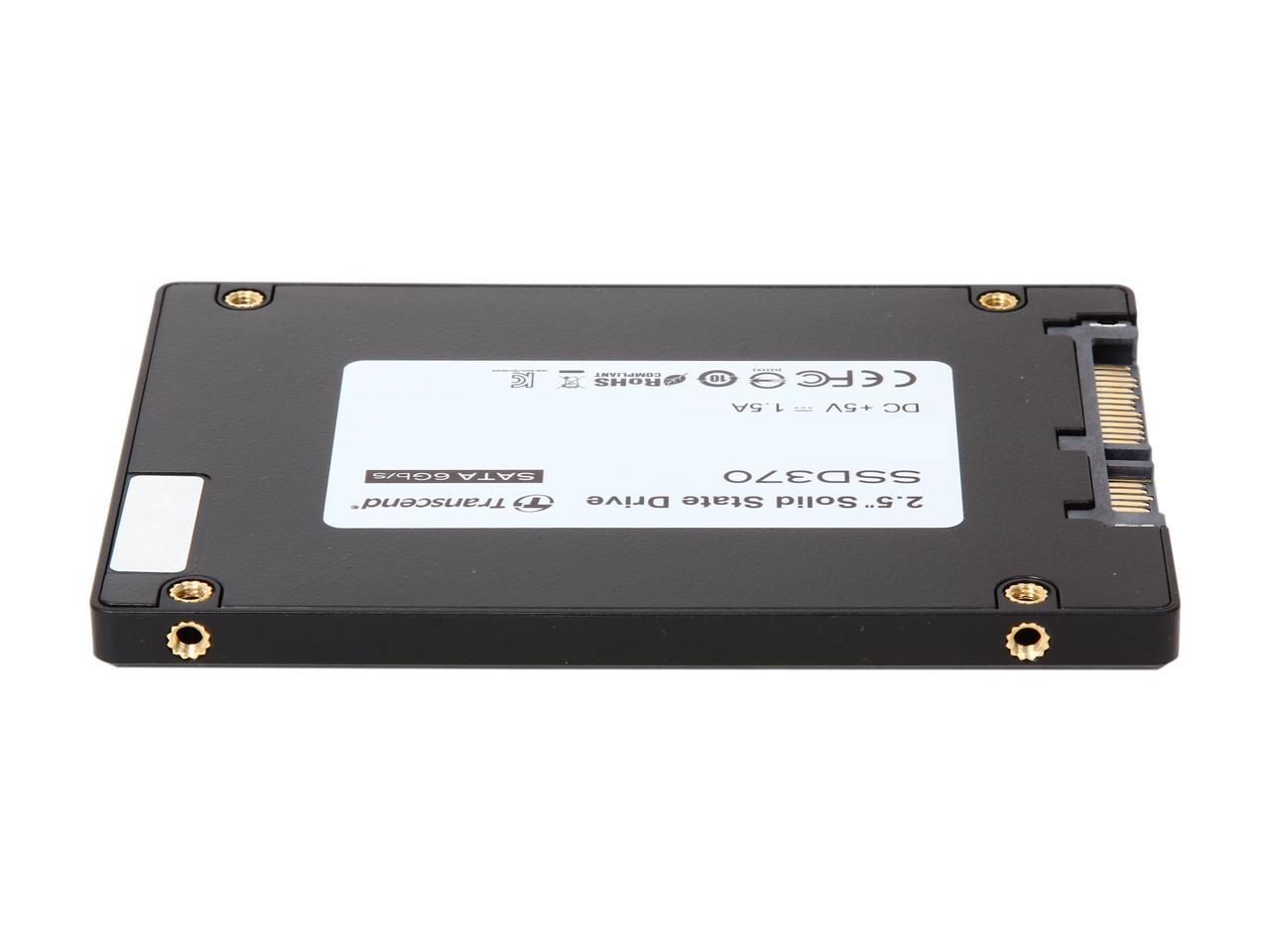 Transcend 2.5" 256GB SATA III MLC Internal Solid State Drive (SSD) TS256GSSD370