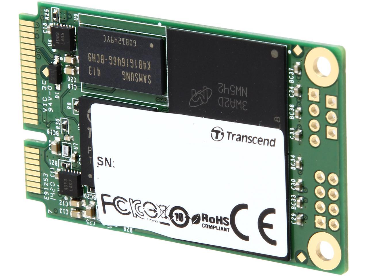 Transcend mSATA 64GB SATA III MLC Internal Solid State Drive (SSD) MSA370 (TS64GMSA370)