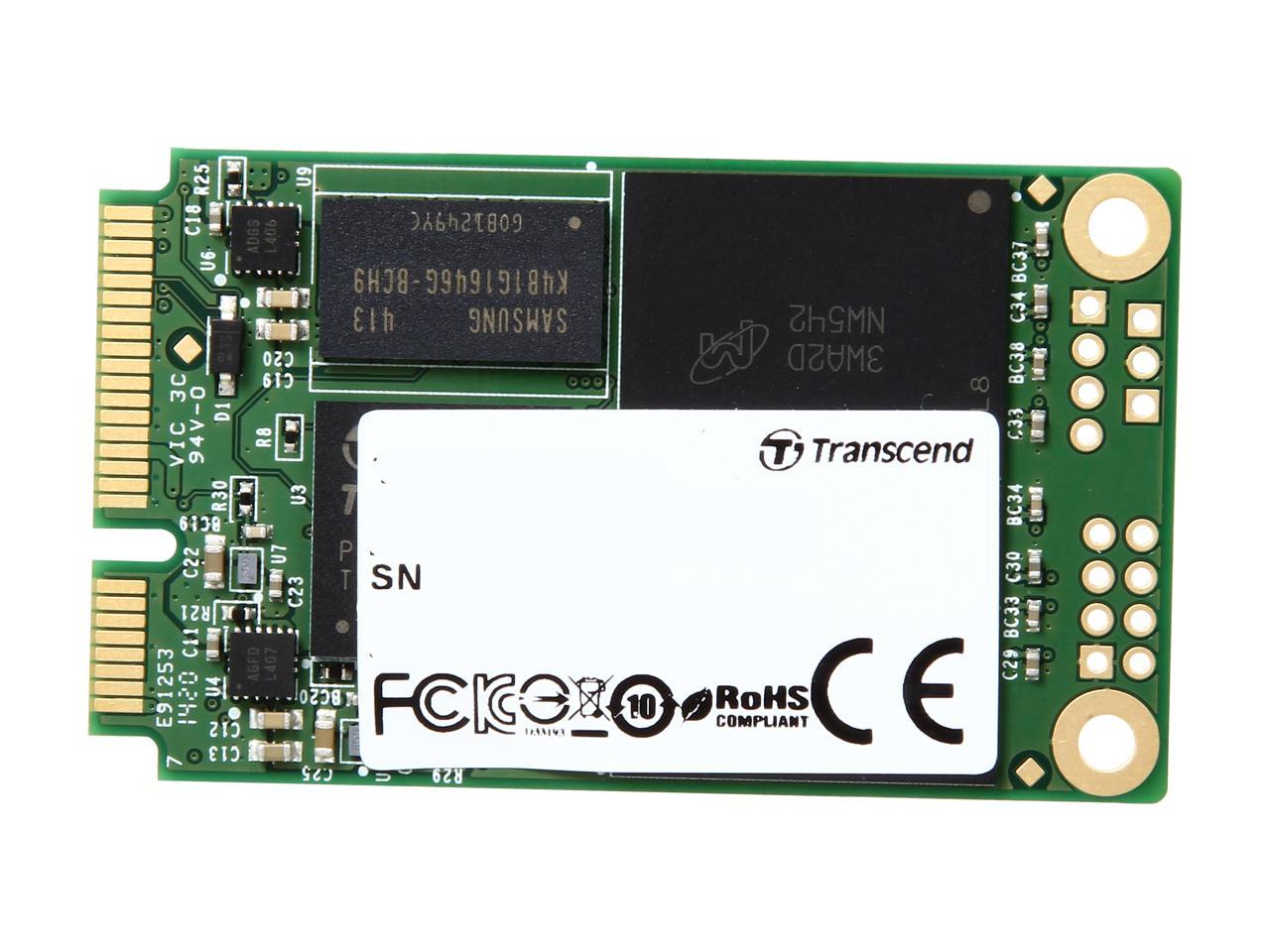 Transcend mSATA 64GB SATA III MLC Internal Solid State Drive (SSD) MSA370 (TS64GMSA370)