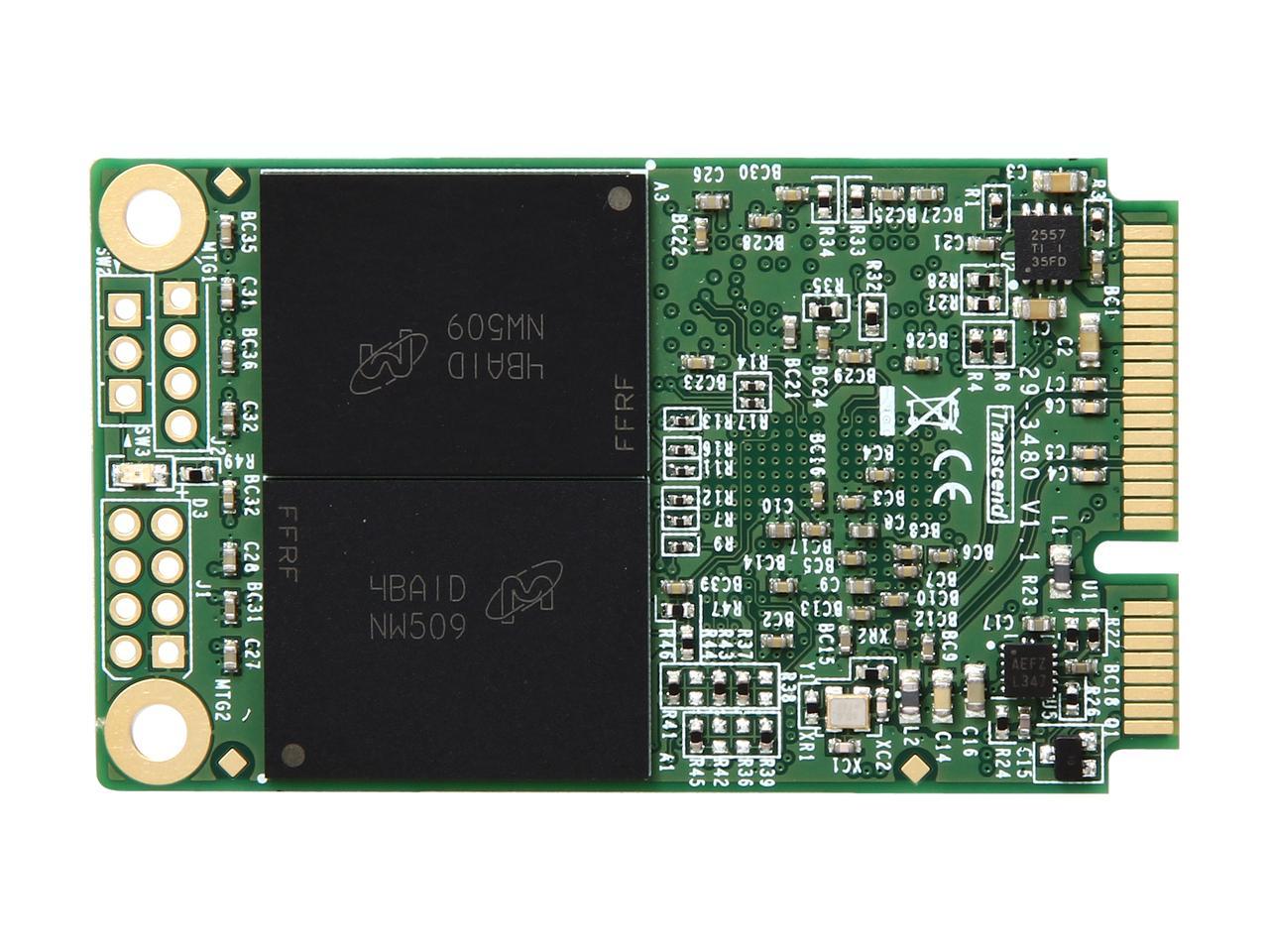Transcend mSATA 128GB SATA III MLC Internal Solid State Drive (SSD) TS128GMSA370
