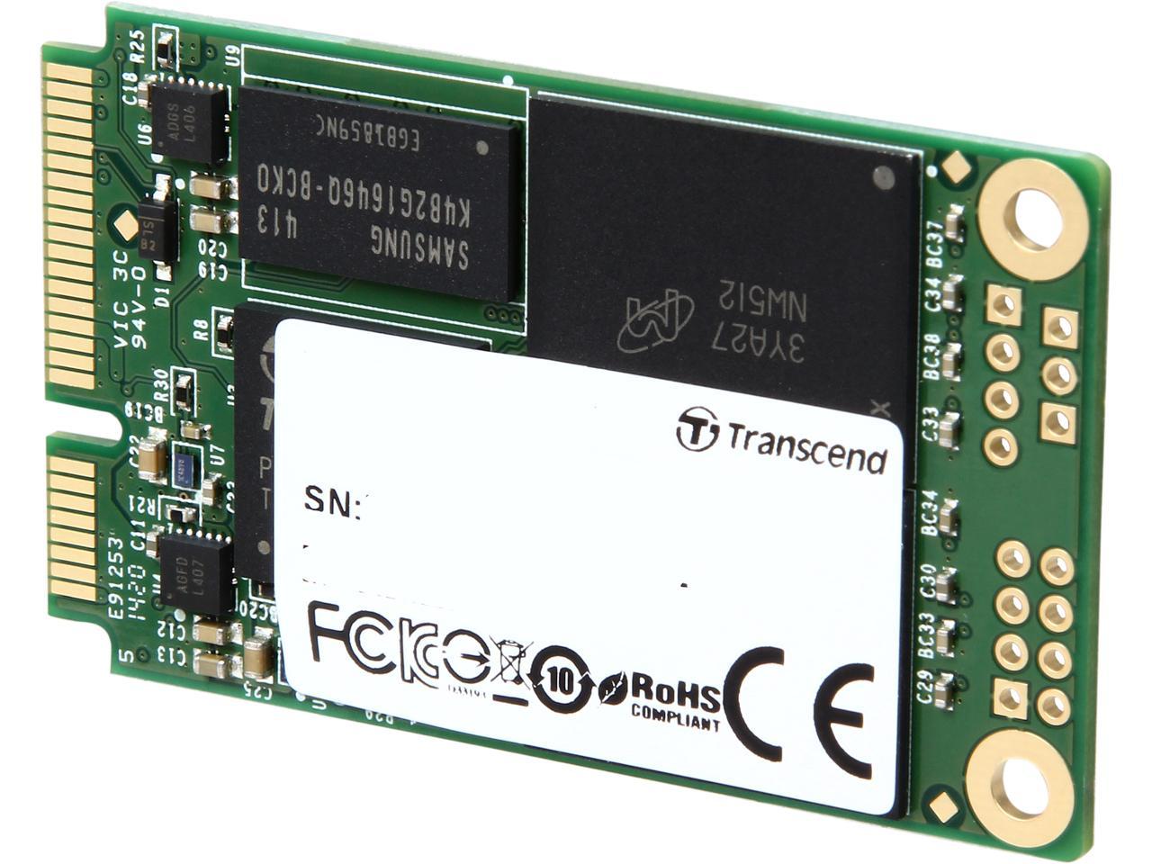 Transcend mSATA 256GB SATA III MLC Internal Solid State Drive (SSD) MSA370 (TS256GMSA370)