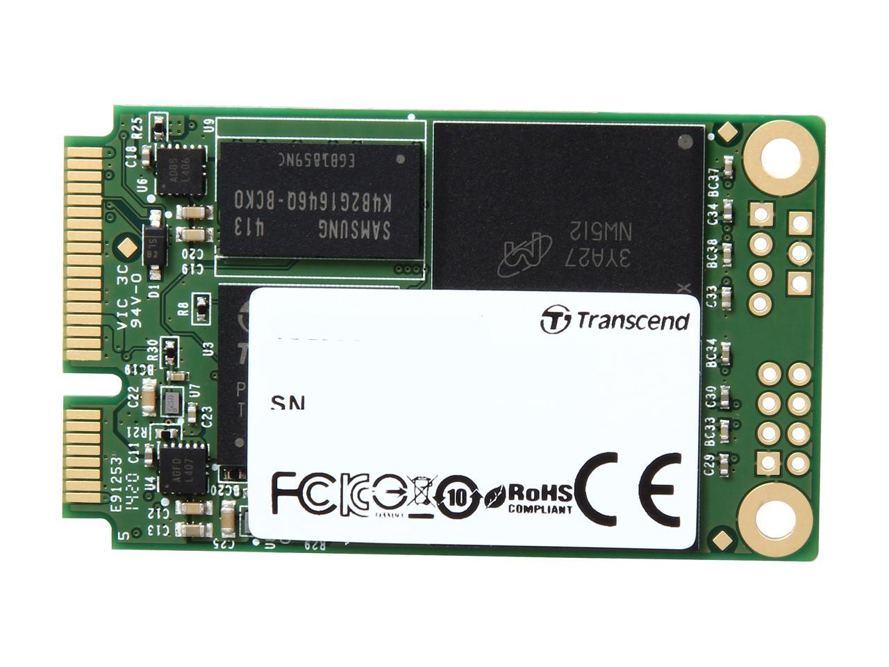 Transcend mSATA 256GB SATA III MLC Internal Solid State Drive (SSD) MSA370 (TS256GMSA370)