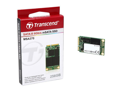 Transcend mSATA 256GB SATA III MLC Internal Solid State Drive (SSD) MSA370 (TS256GMSA370)