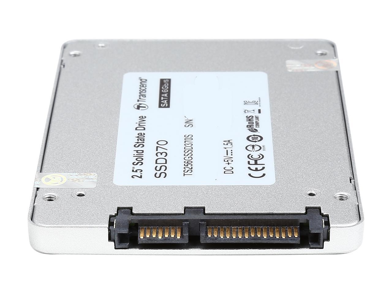 Transcend 2.5" 256GB SATA III MLC Internal Solid State Drive (SSD) TS256GSSD370S