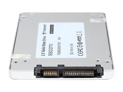 Transcend 2.5" 256GB SATA III MLC Internal Solid State Drive (SSD) TS256GSSD370S