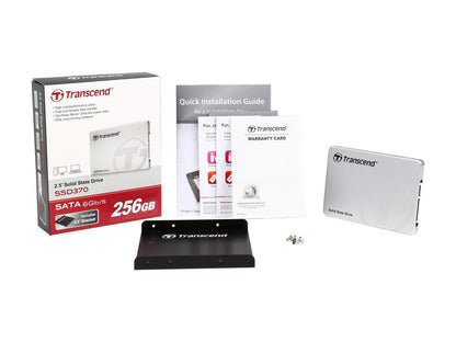 Transcend 2.5" 256GB SATA III MLC Internal Solid State Drive (SSD) TS256GSSD370S