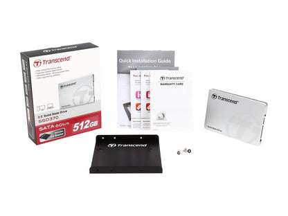 Transcend 2.5" 512GB SATA III MLC Internal Solid State Drive (SSD) TS512GSSD370S