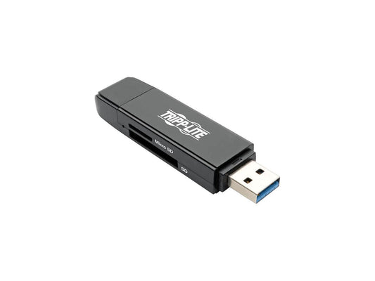 Tripp Lite USB-C Memory Card Reader, 2-in-1 USB-A/USB-C, USB 3.1 Gen 1 (U452-000-SD-A)