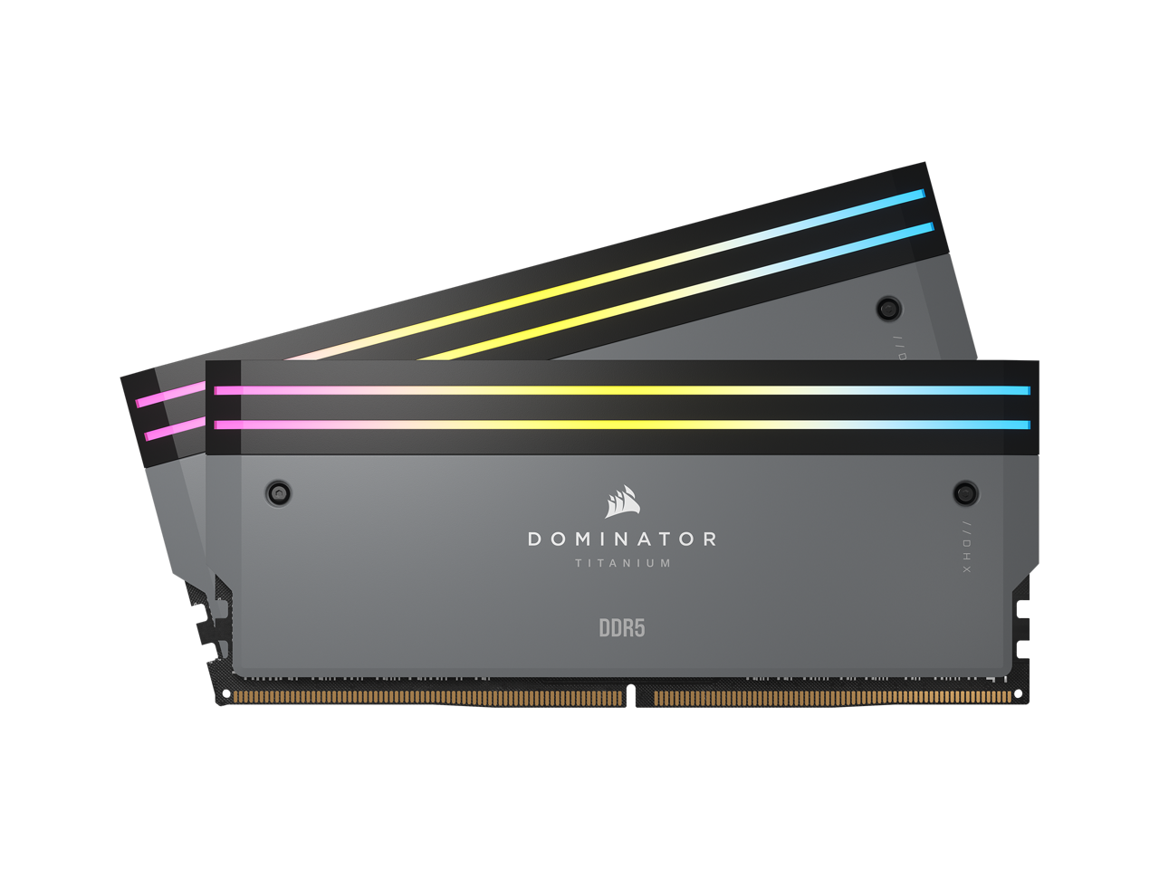 CORSAIR DOMINATOR TITANIUM AMD EXPO 32GB (2 x 16GB) DDR5 6000 (PC5 48000) Desktop Memory Model CMP32GX5M2B6000Z30  **Open Box **