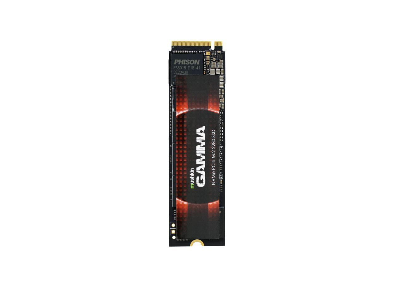 Mushkin Gamma 8TB PCIe Gen4 x4 NVMe 1.3 M.2 (2280) Internal SSD - Up to 7,000MBs - PS5 Gamer Compatible - MKNSSDGA8TB-D8