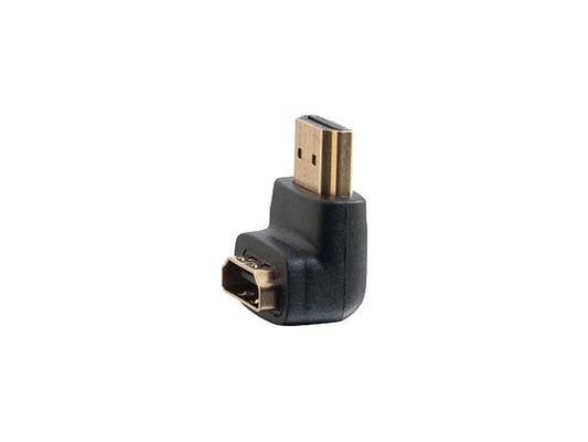HDMI-TO-HDMI M/F 90DEG ADAPTER