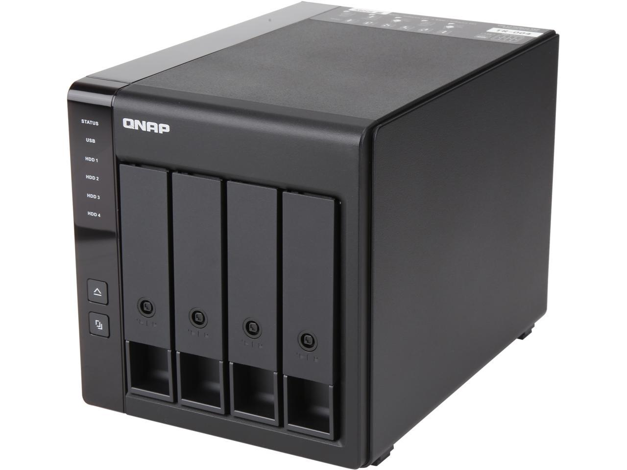 QNAP TR-004-US 4-Bay USB 3.0 Type-C (5Gbps) Hardware RAID Expansion Enclosure / DAS