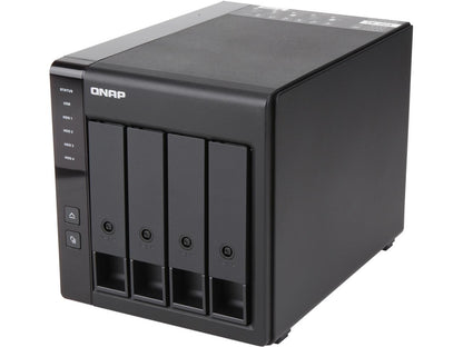 QNAP TR-004-US 4-Bay USB 3.0 Type-C (5Gbps) Hardware RAID Expansion Enclosure / DAS