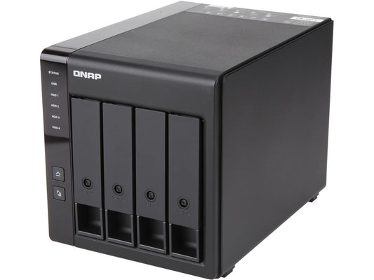 QNAP TR-004-US 4-Bay USB 3.0 Type-C (5Gbps) Hardware RAID Expansion Enclosure / DAS