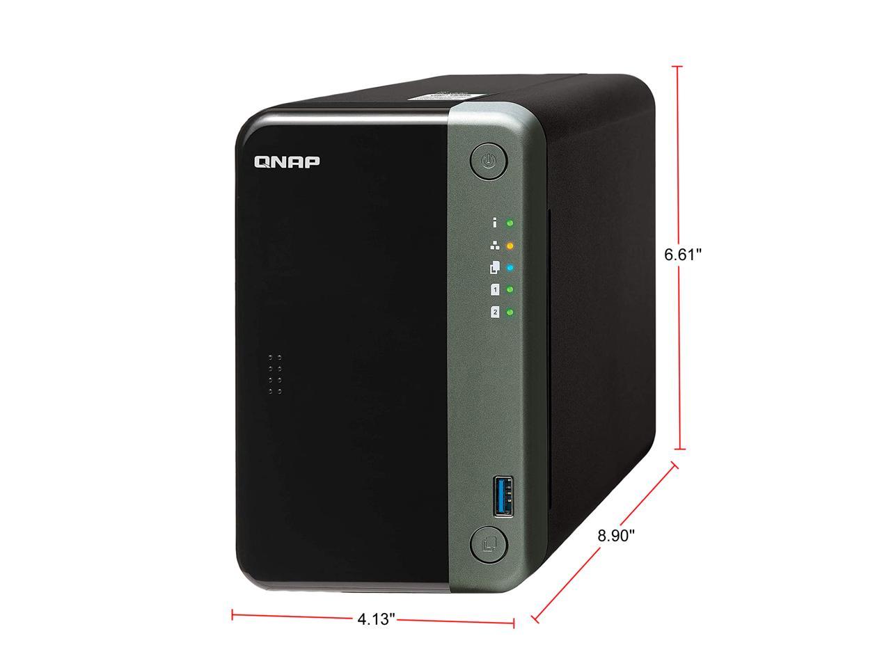QNAP TS-253D-4G-US Diskless System Network Storage