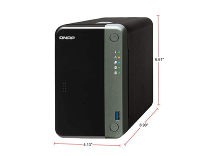 QNAP TS-253D-4G-US Diskless System Network Storage