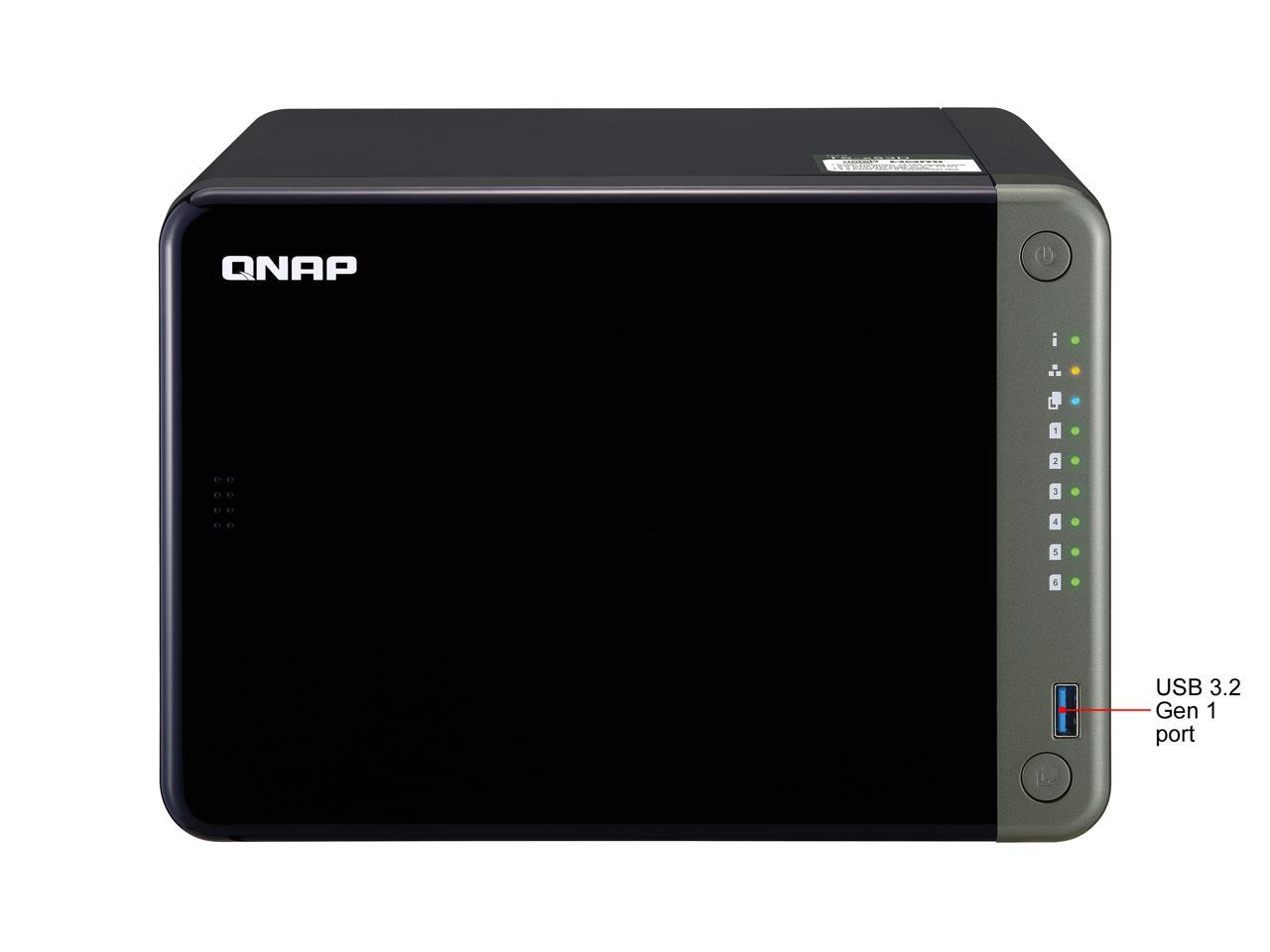 QNAP TS-653D-4G-US Diskless System Network Storage