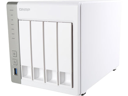 Qnap TS-431P-US 4-Bay Personal Cloud NAS, ARM Cortex A15 1.7 GHz Dual Core, 1GB RAM