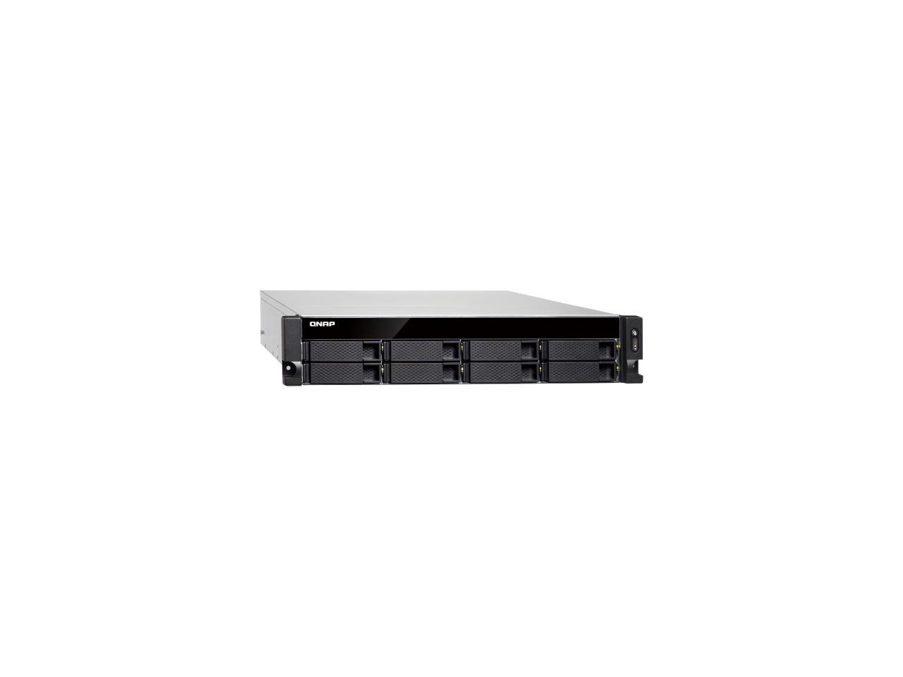 QNAP TS-873U-RP-8G-US Diskless System Network Storage