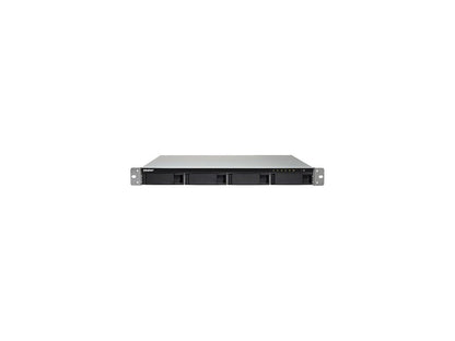 QNAP TS-453BU-RP-4G-US 1U 4-Bay NAS/iSCSI IP-SAN,10GbE-Ready, PCIe Expansion Slot, Redundant PSU