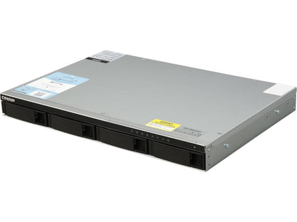 QNAP TS-431XeU-2G-US 4-bay 1U Short-Depth Rackmount NAS with Built-in 10 GbE Network