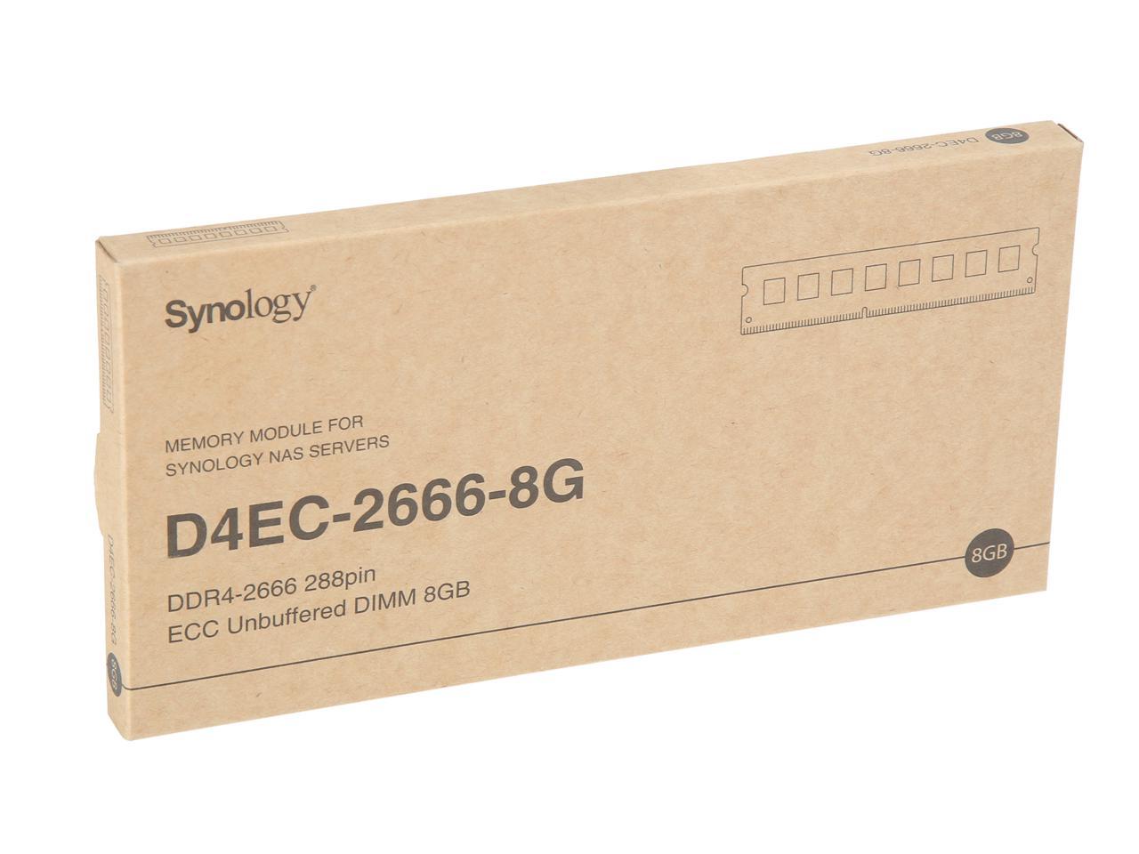 Synology D4EC-2666-8G RAM DDR4-2666 ECC UDIMM 8GB