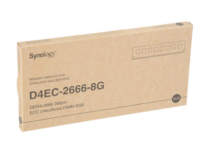 Synology D4EC-2666-8G RAM DDR4-2666 ECC UDIMM 8GB