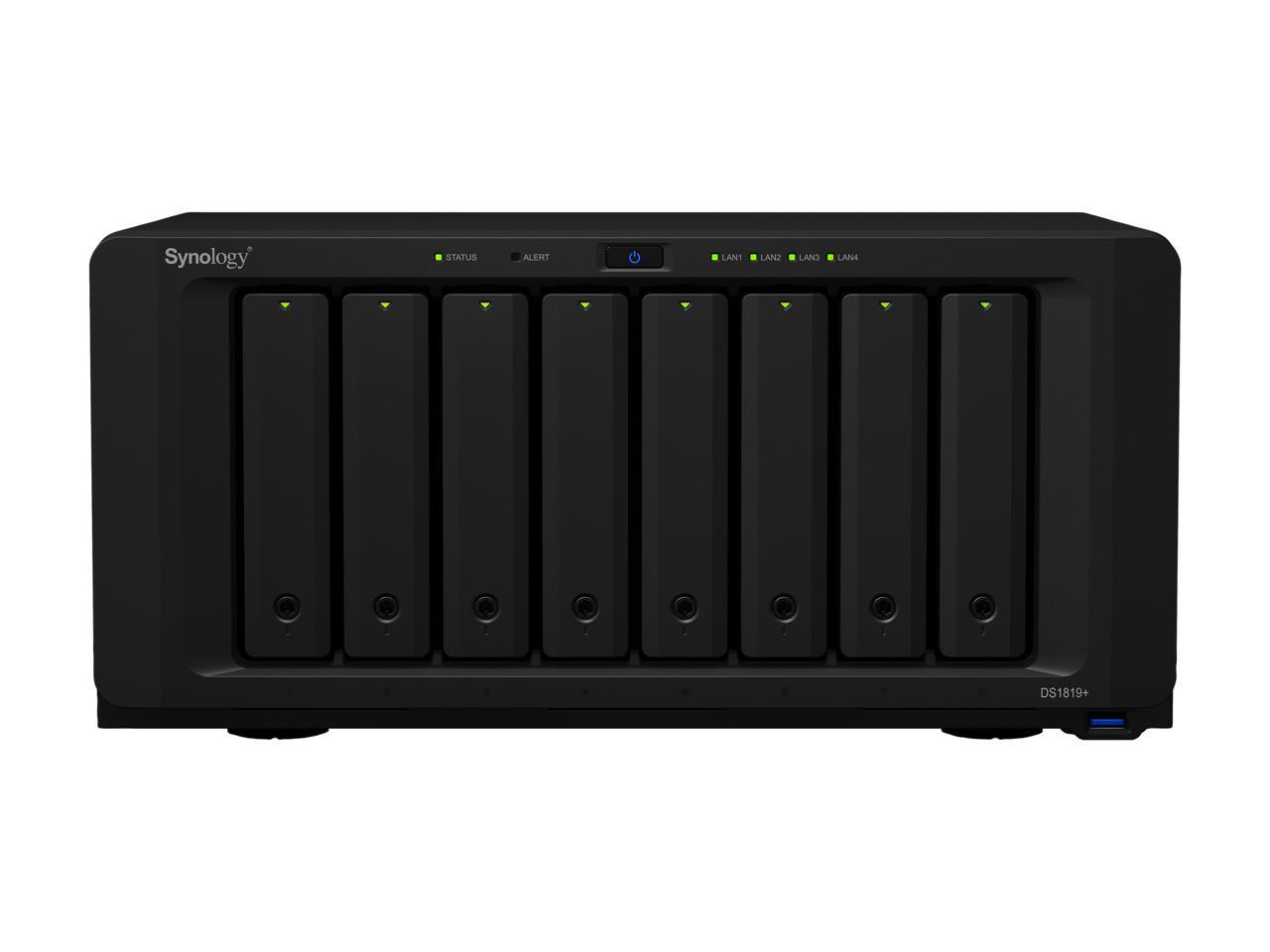 Synology 8 bay NAS DiskStation DS1819+ (Diskless)