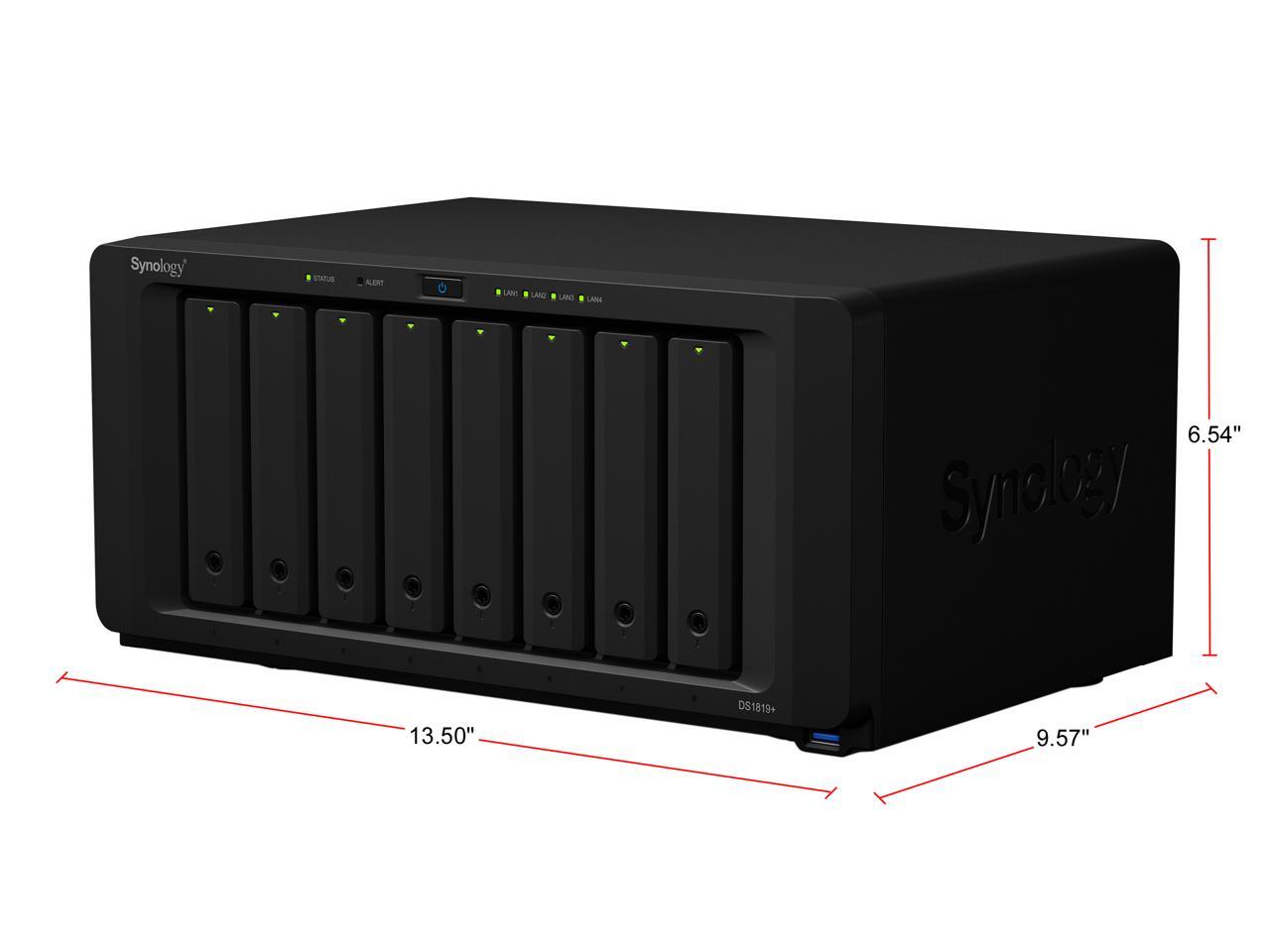 Synology 8 bay NAS DiskStation DS1819+ (Diskless)
